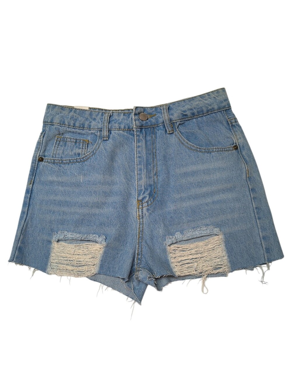 Almost Famous Cut Off Denim Jean Shorts Size 3